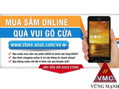 Asus khai trương cửa hàng trực truyến chính hãng tại Việt Nam